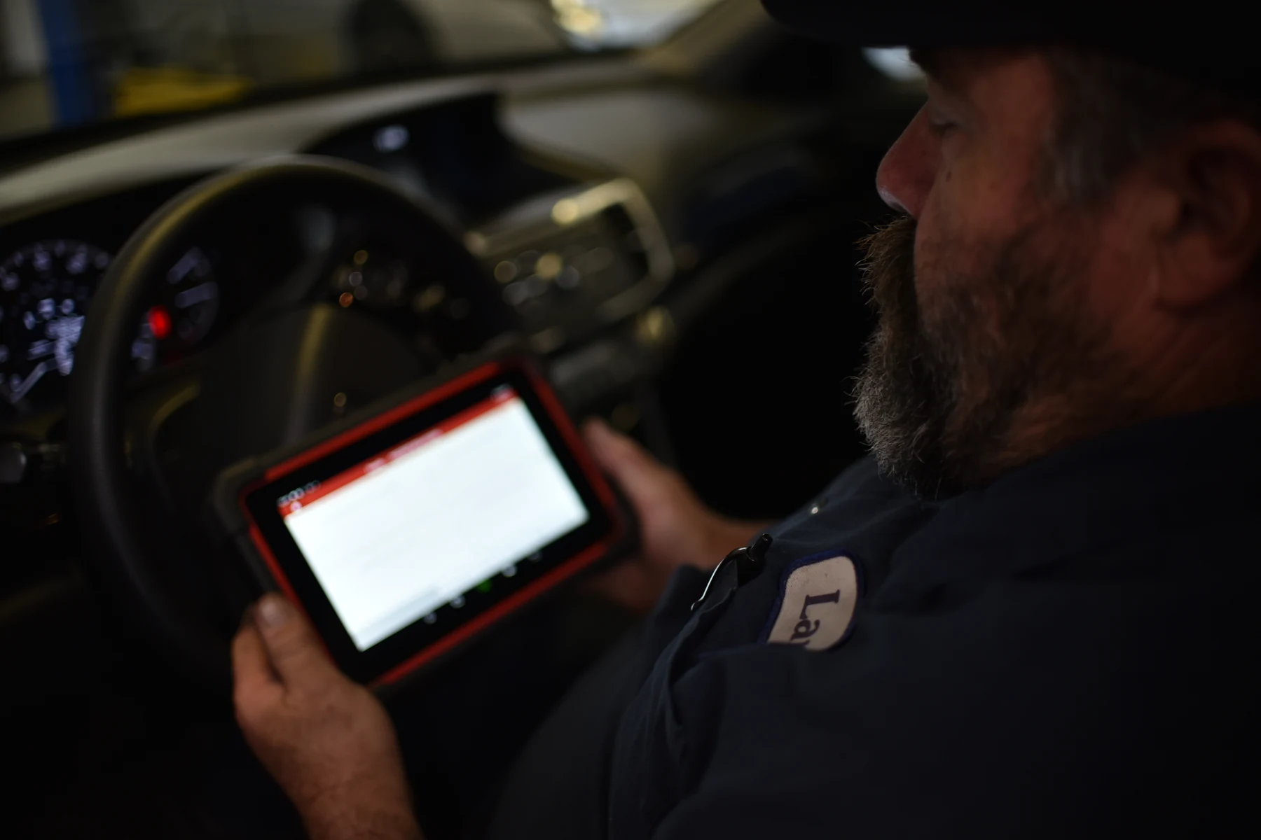 APS Automotive service bay in Atascadero, CA