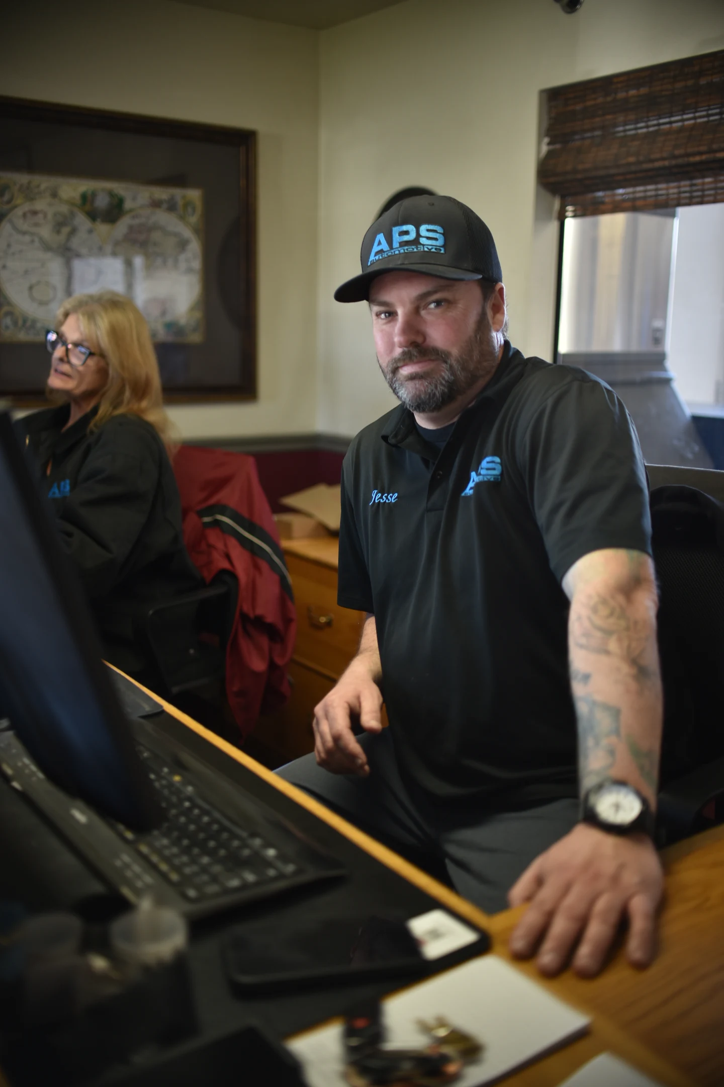 Jesse, service manager at APS Automotive