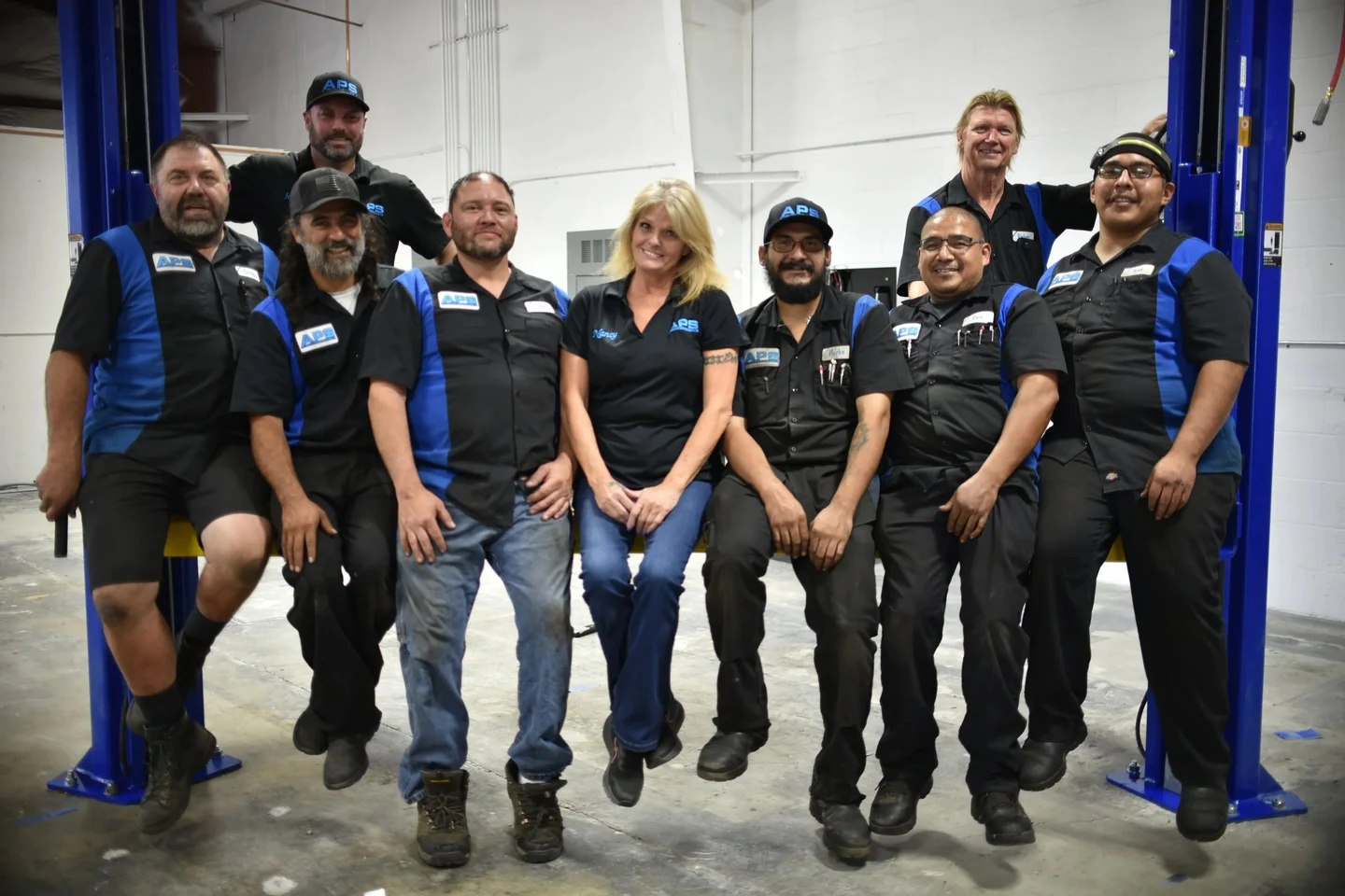 The APS Automotive team in Atascadero, CA
