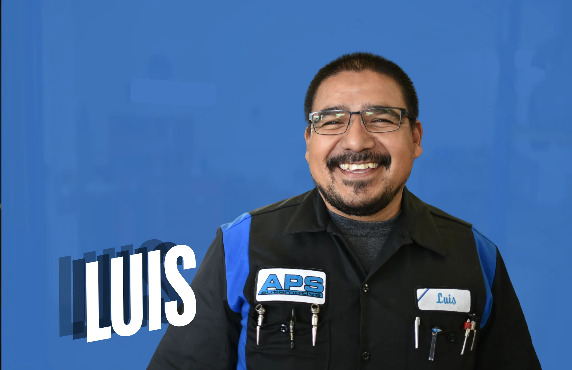 Luis, Service Technician at APS Automotive