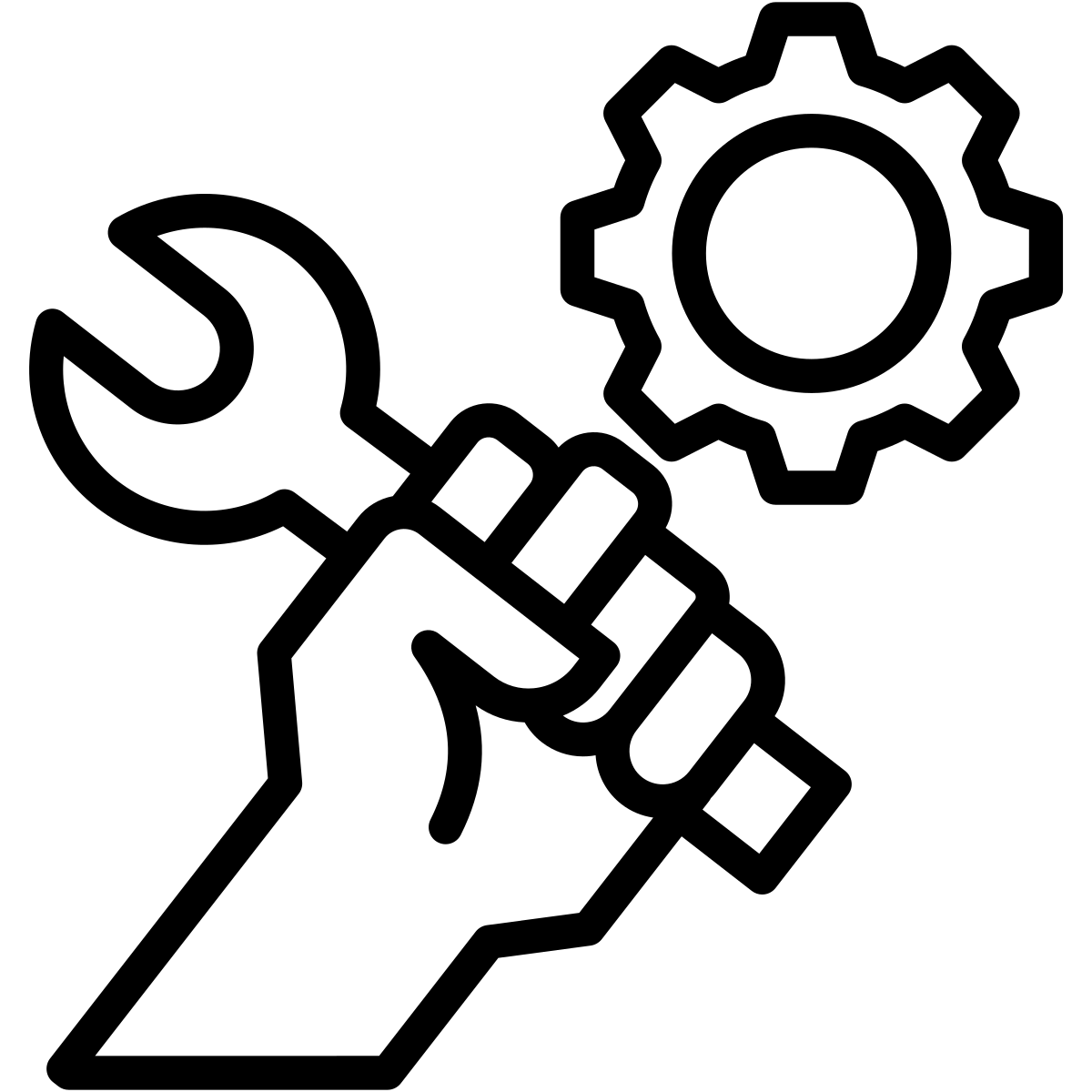 Quality parts icon